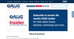 Desktop Screenshot of oaug.org