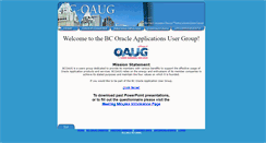 Desktop Screenshot of bcoaug.oaug.org